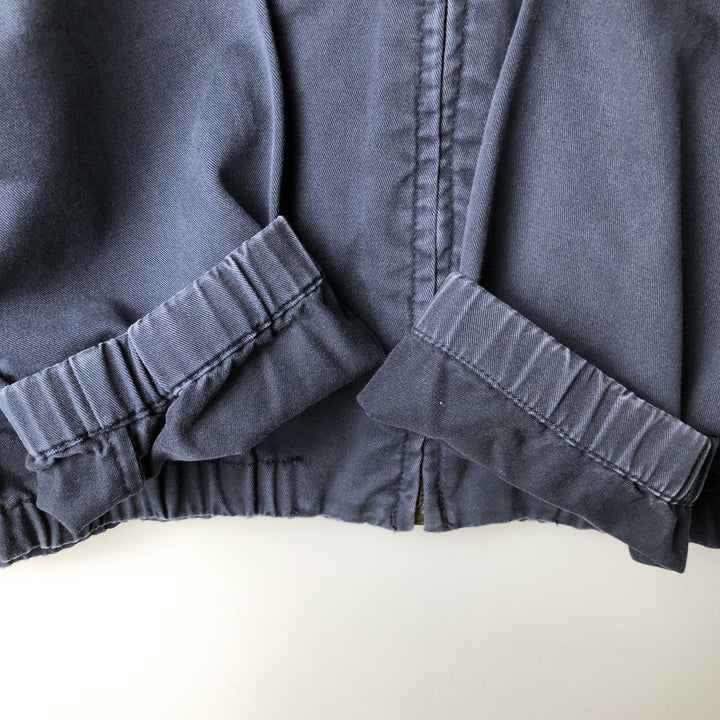 Ralph Lauren CHAPS swing top sports jacket, men's size L cotton navy blue type Vintage Second Hand