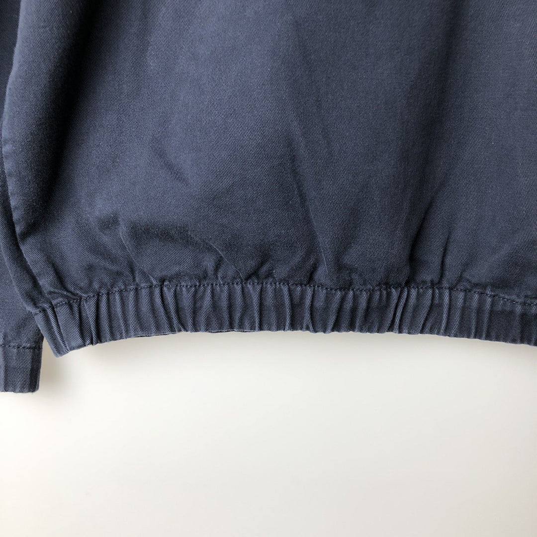 Ralph Lauren CHAPS swing top sports jacket, men's size L cotton navy blue type Vintage Second Hand