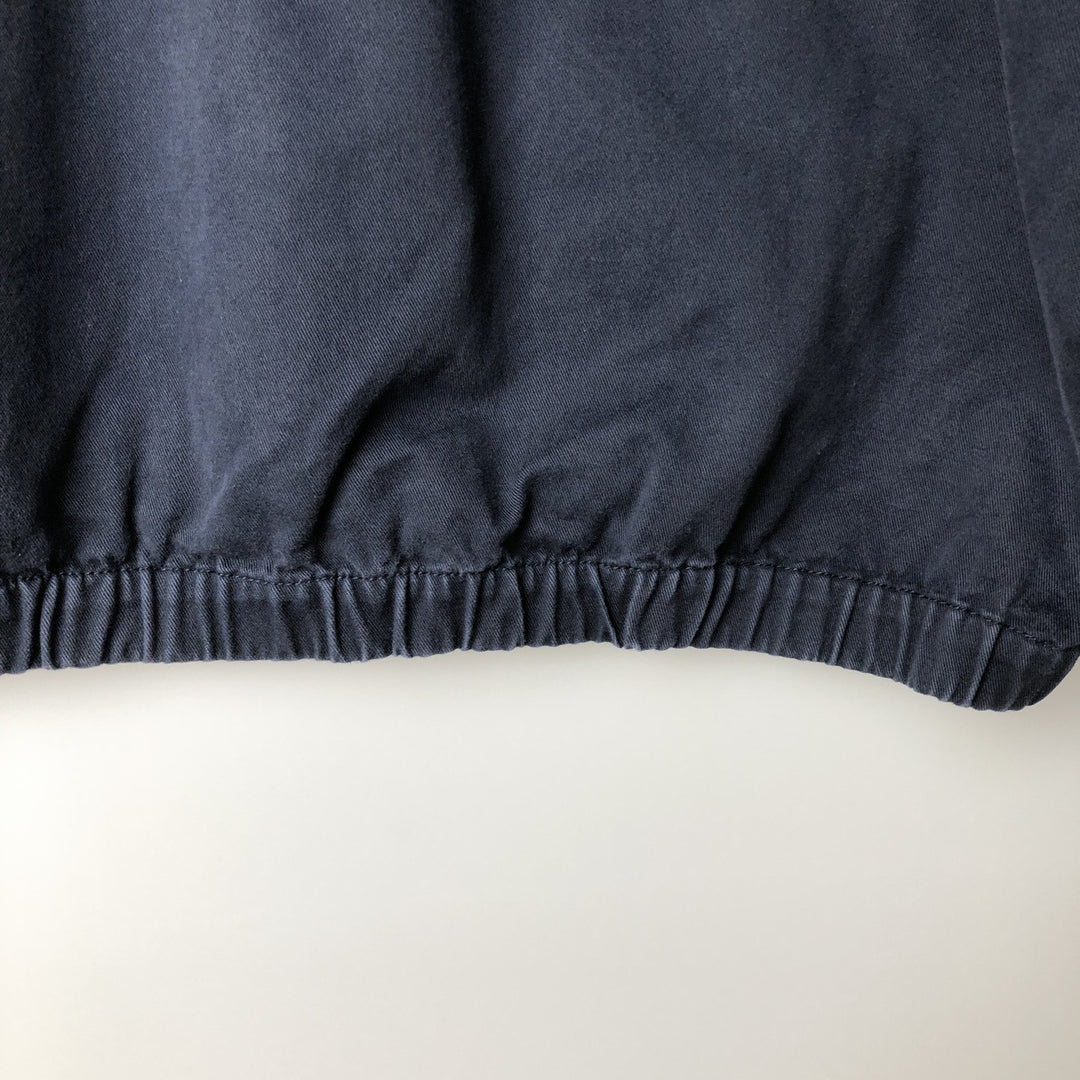 Ralph Lauren CHAPS swing top sports jacket, men's size L cotton navy blue type Vintage Second Hand