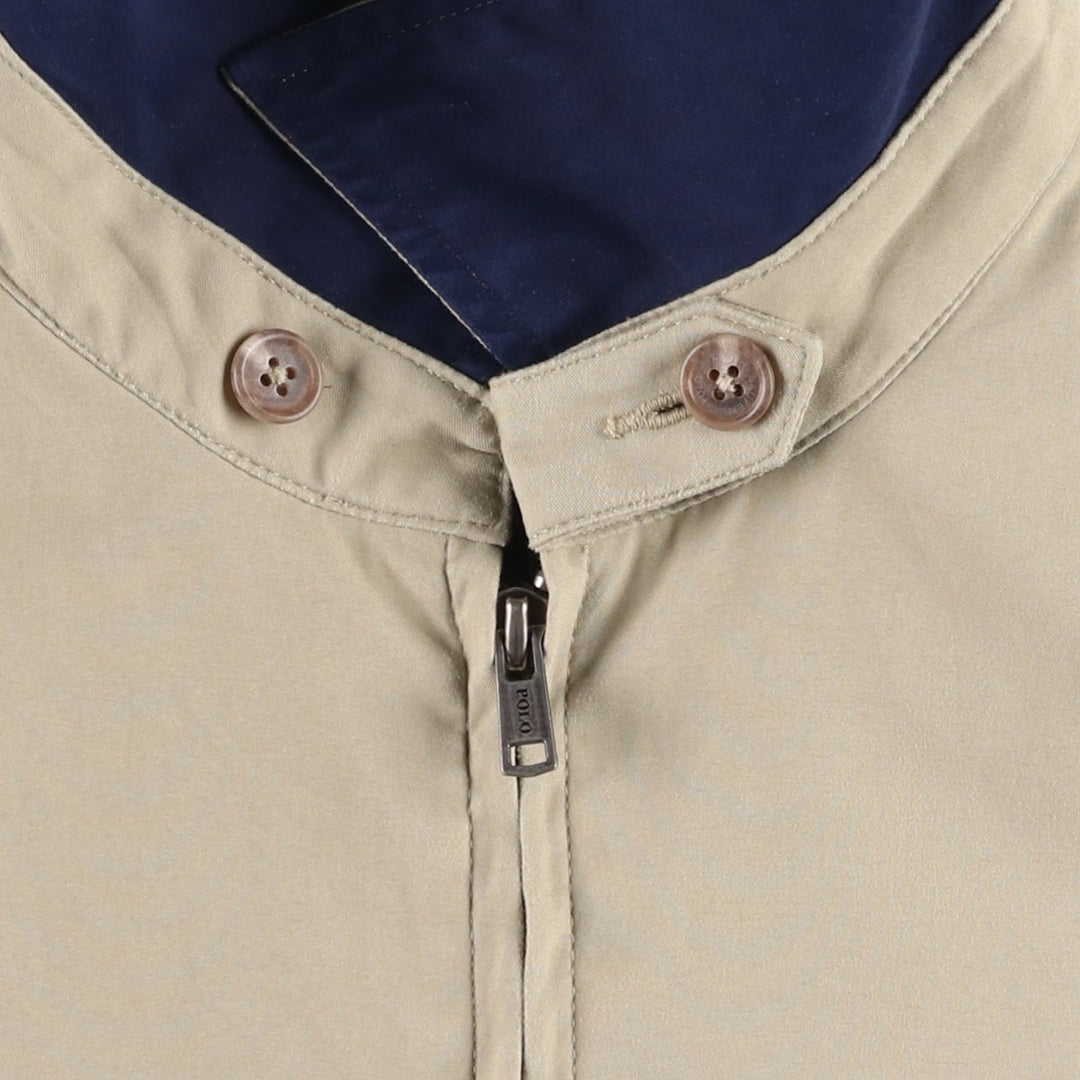 Ralph Lauren POLO by Ralph Lauren Swing Top Sports Jacket Men's M polyester Khaki type beige Vintage Second Hand