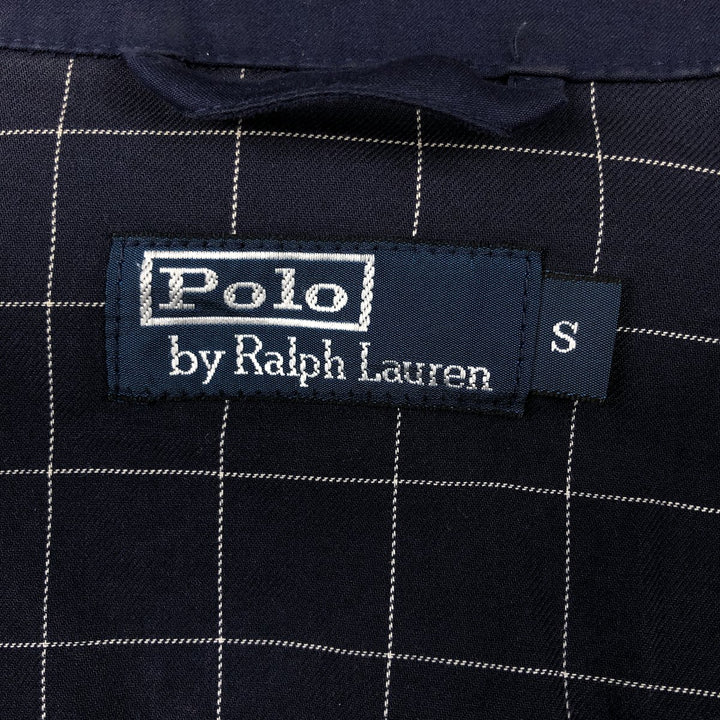Ralph Lauren POLO by Ralph Lauren Swing Top Sports Jacket Men's S polyester navy blue type Vintage Second Hand