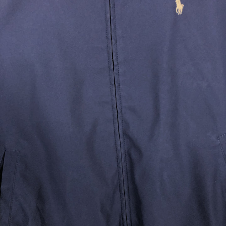Ralph Lauren POLO by Ralph Lauren Swing Top Sports Jacket Men's S polyester navy blue type Vintage Second Hand