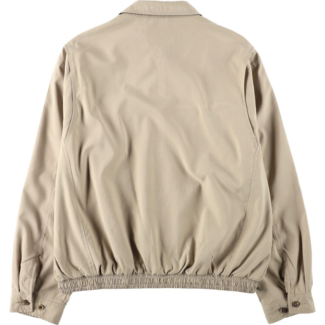 Ralph Lauren POLO by Ralph Lauren Swing Top Sports Jacket Men's L size polyester Beige type Vintage Second Hand