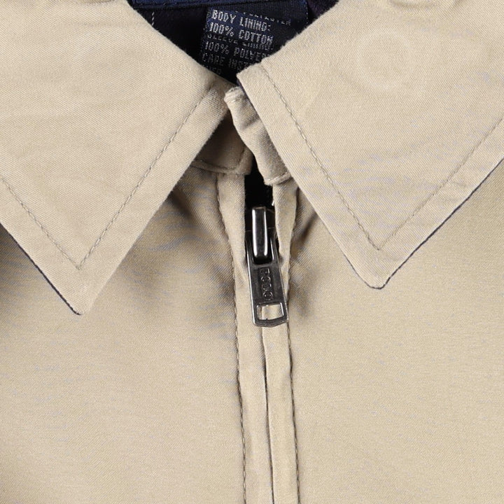 Ralph Lauren POLO by Ralph Lauren Swing Top Sports Jacket Men's L size polyester Beige type Vintage Second Hand
