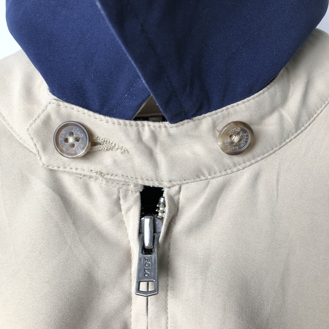 Ralph Lauren POLO by Ralph Lauren Swing Top Sports Jacket Men's S polyester Beige type Vintage Second Hand