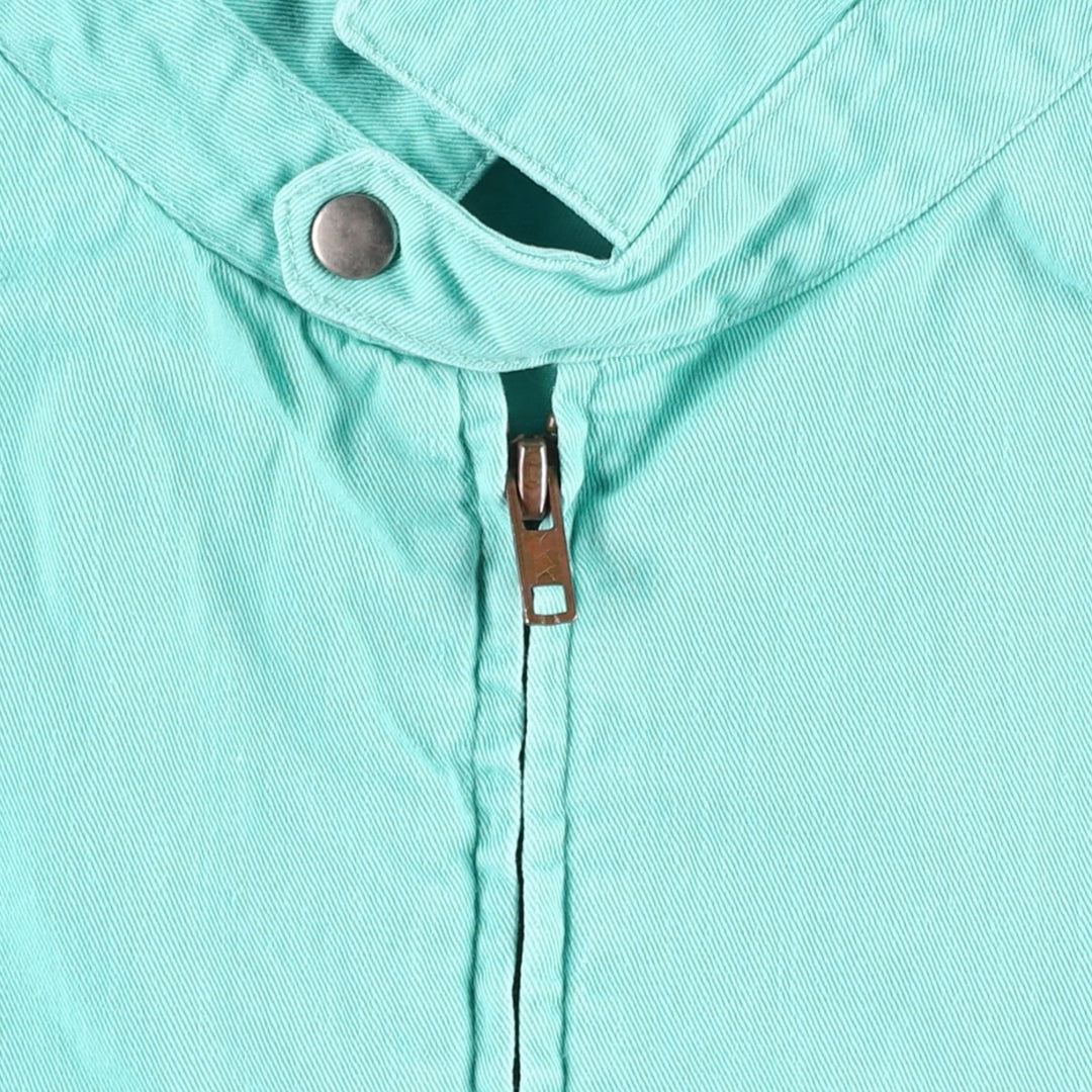 90'S Ralph Lauren POLO by Ralph Lauren Swing Top Sports Jacket Made in USA Men's L size unclear Emerald green Vintage Second Hand
