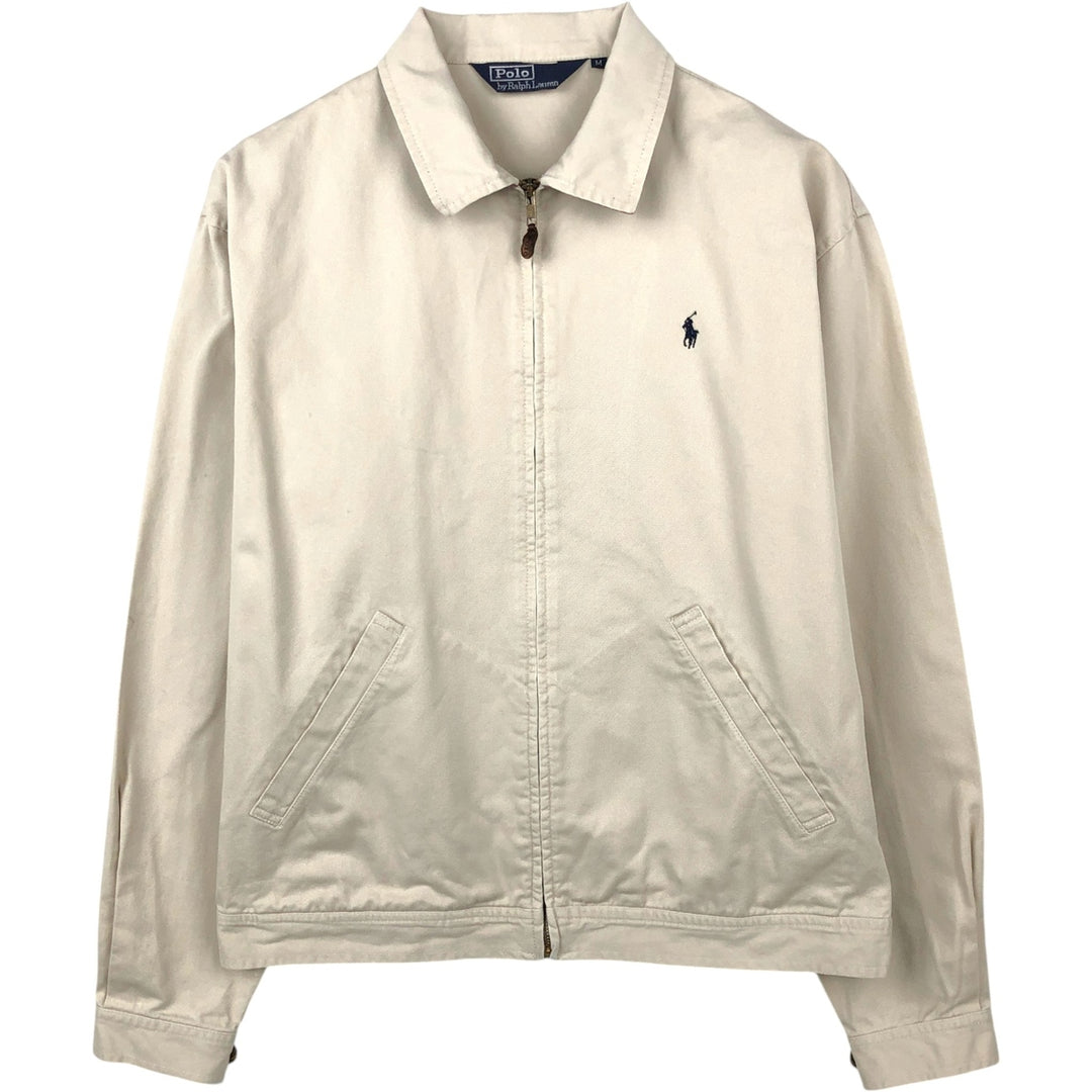 Ralph Lauren POLO by Ralph Lauren Swing Top Sports Jacket Men's M cotton Beige type Vintage Second Hand