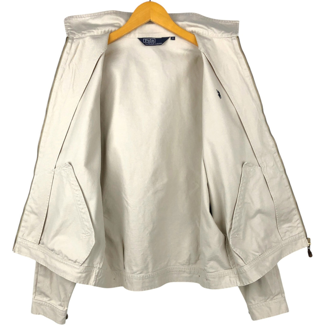 Ralph Lauren POLO by Ralph Lauren Swing Top Sports Jacket Men's M cotton Beige type Vintage Second Hand