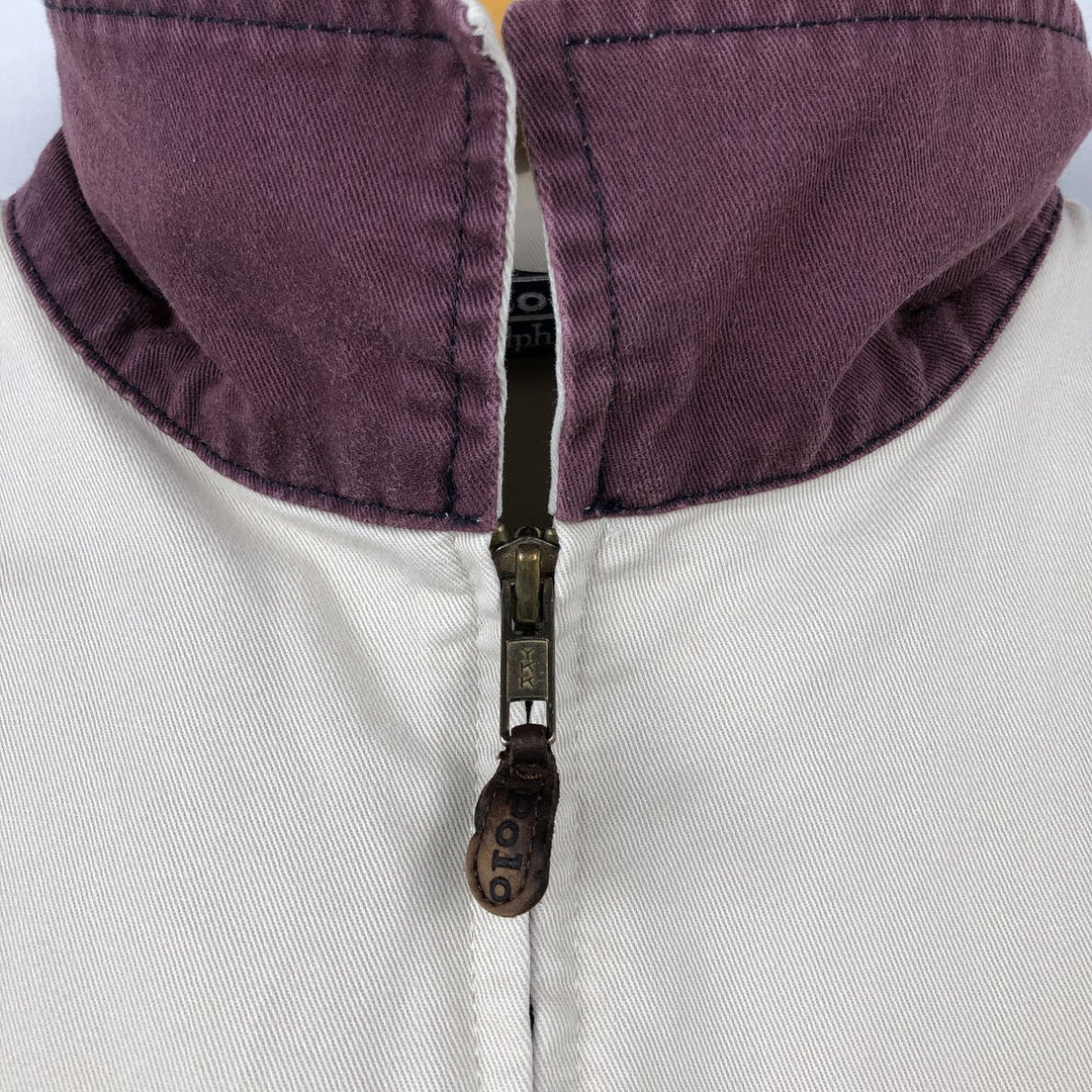 Ralph Lauren POLO by Ralph Lauren Swing Top Sports Jacket Men's M cotton Beige type Vintage Second Hand