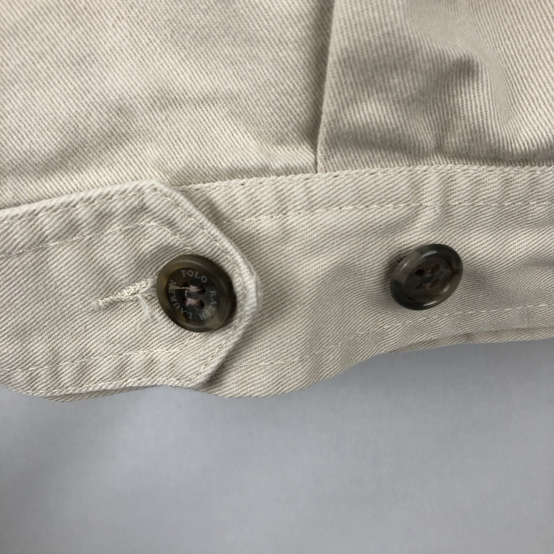 Ralph Lauren POLO by Ralph Lauren Swing Top Sports Jacket Men's M cotton Beige type Vintage Second Hand