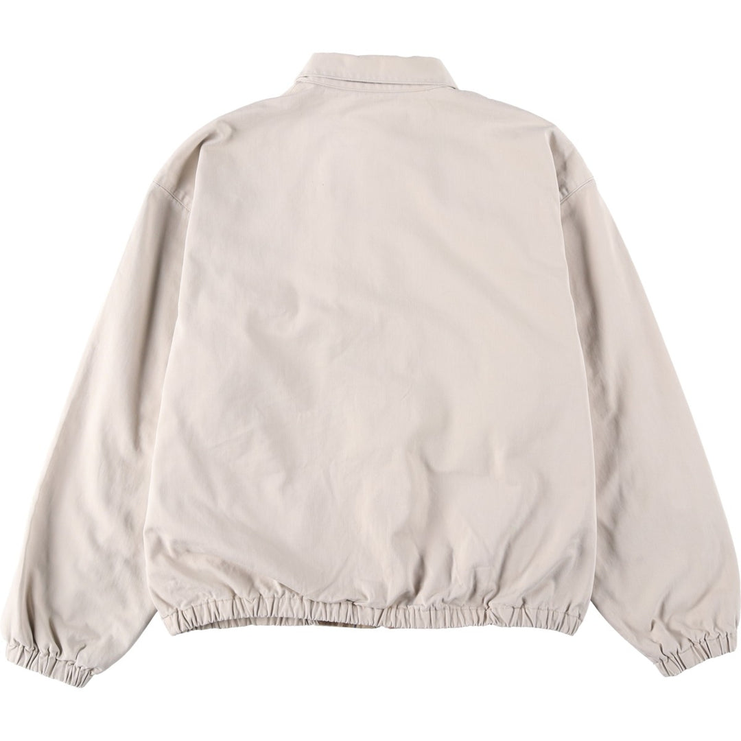 Ralph Lauren POLO by Ralph Lauren Swing Top Sports Jacket Men's L size cotton unbleached Vintage Second Hand