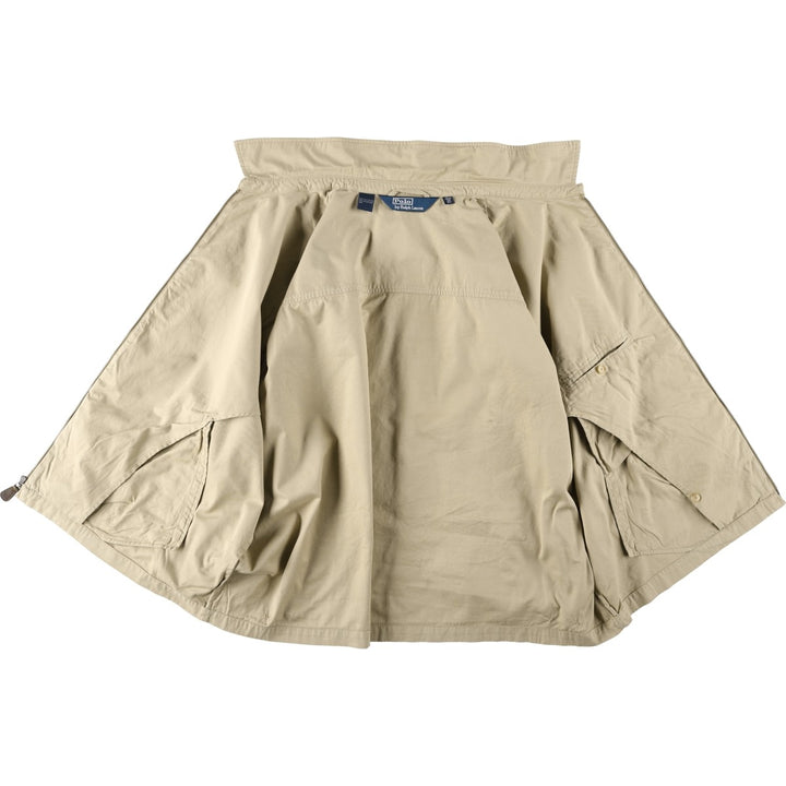 Oversized Ralph Lauren POLO by Ralph Lauren swing top sports jacket, men's size XXXL cotton Beige type Vintage Second Hand