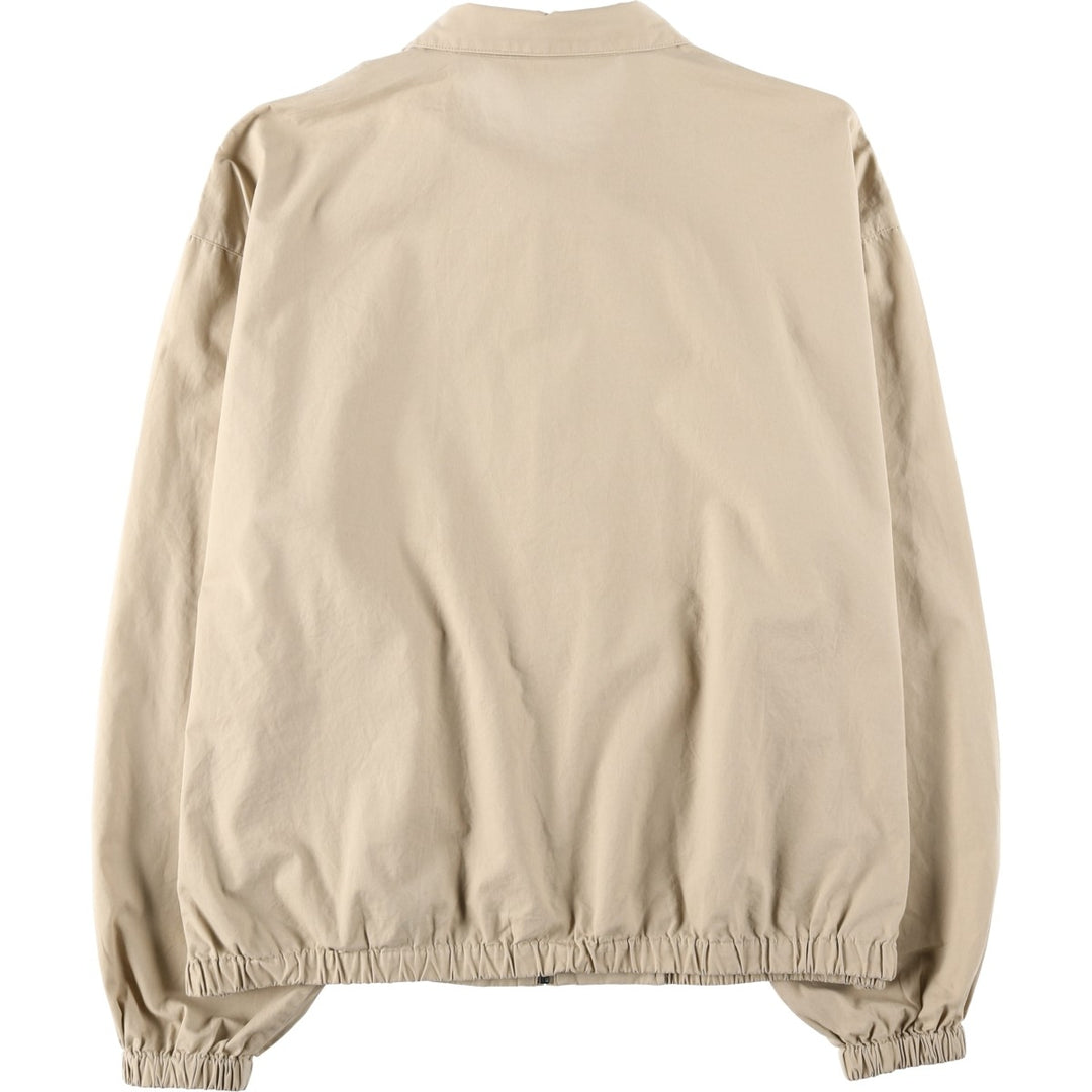 Ralph Lauren POLO by Ralph Lauren Swing Top Sports Jacket Men's XXL cotton Khaki type beige Vintage Second Hand