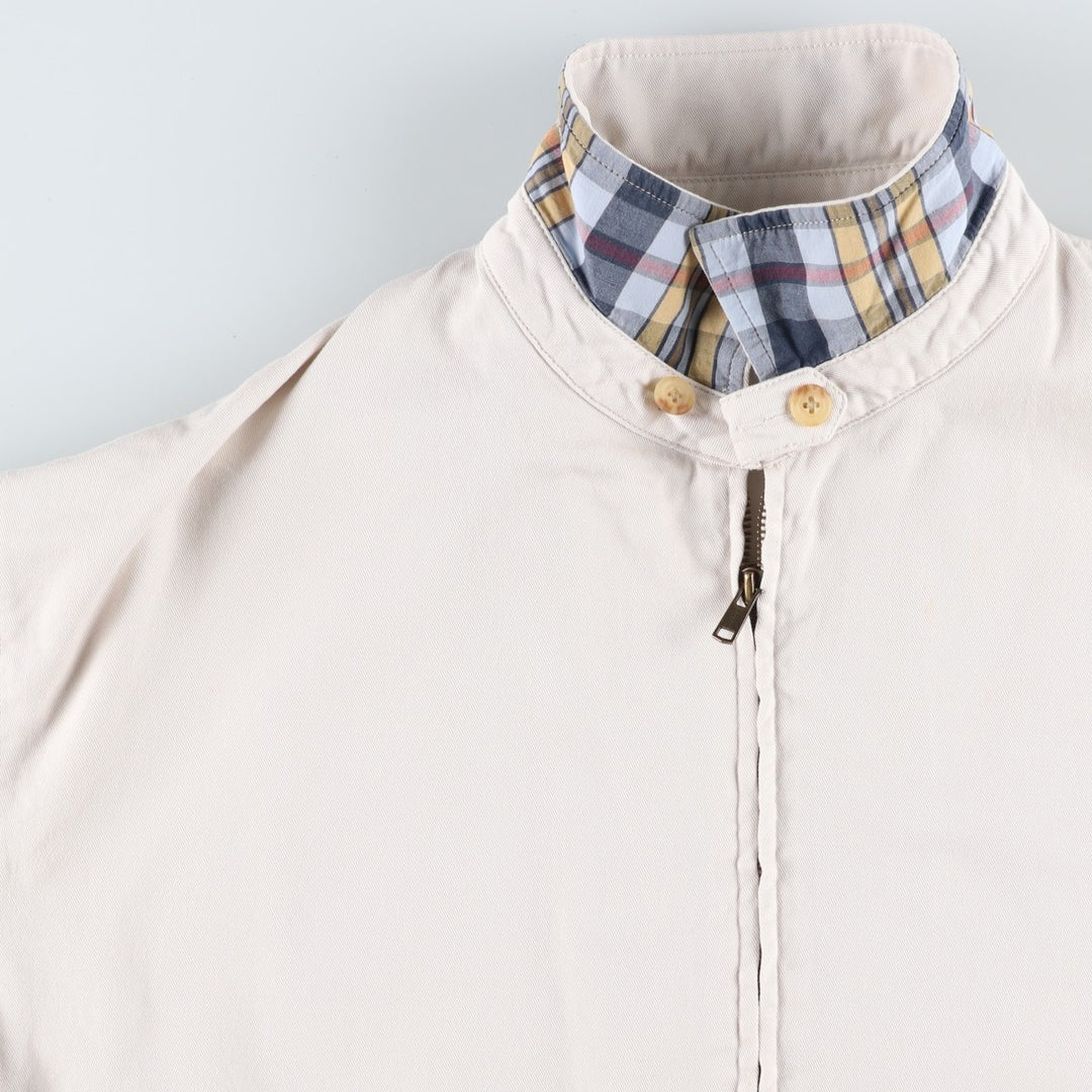 Ralph Lauren POLO by Ralph Lauren Swing Top Sports Jacket Men's L size cotton ivory Vintage Second Hand