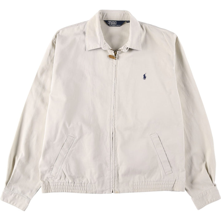 Ralph Lauren POLO by Ralph Lauren Swing Top Sports Jacket Men's XL unclear ivory Vintage Second Hand