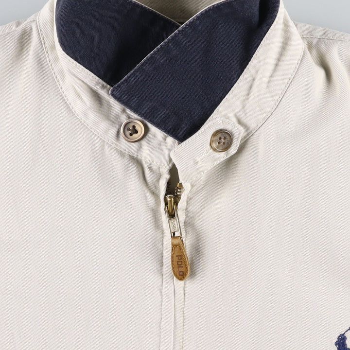 Ralph Lauren POLO by Ralph Lauren Swing Top Sports Jacket Men's XL unclear ivory Vintage Second Hand