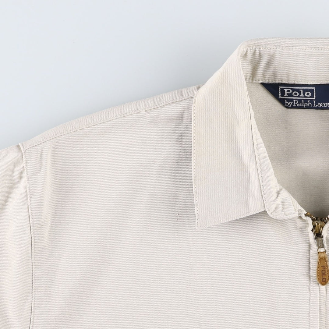 Ralph Lauren POLO by Ralph Lauren Swing Top Sports Jacket Men's XL unclear ivory Vintage Second Hand