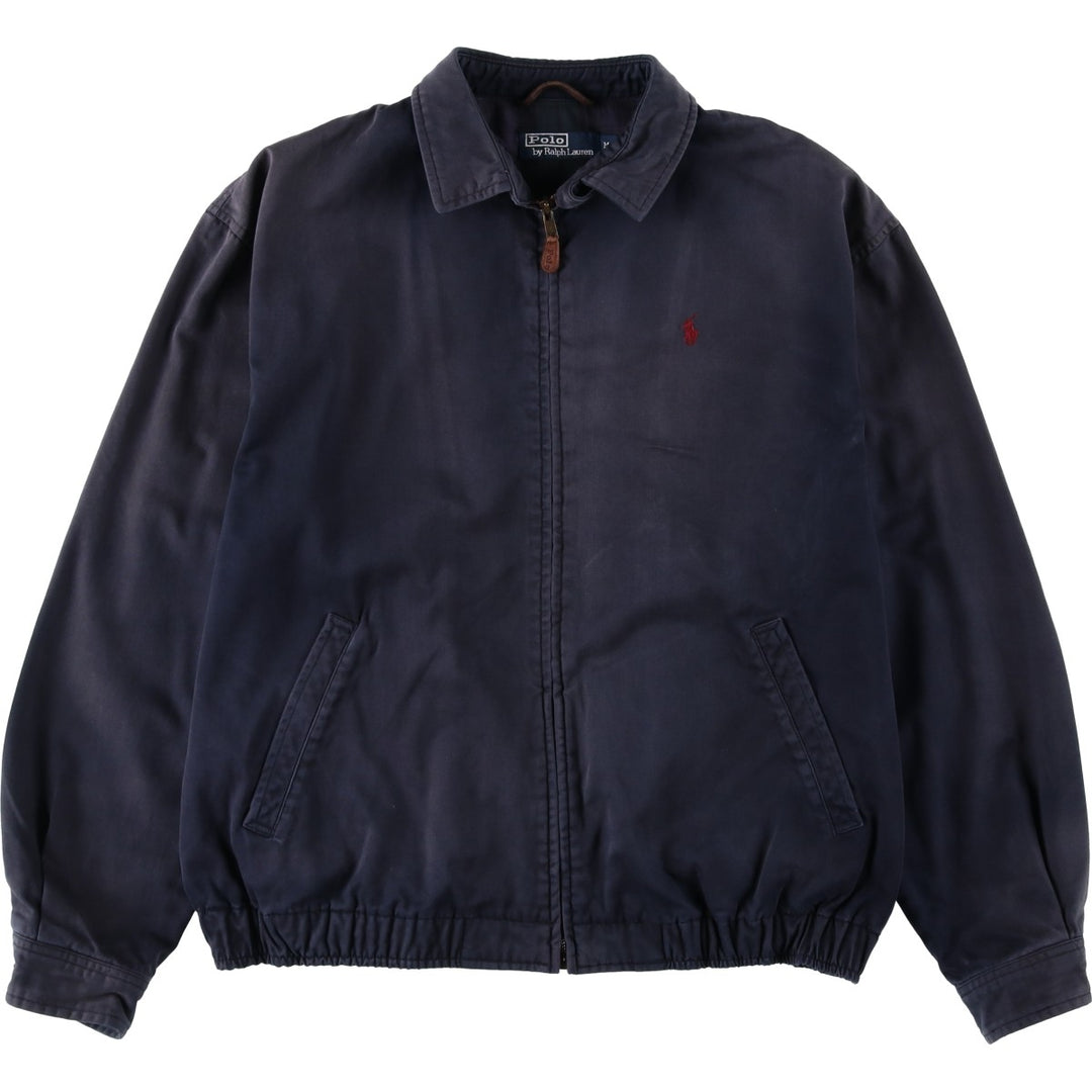 Ralph Lauren POLO by Ralph Lauren Swing Top Sports Jacket Men's M cotton navy blue type Vintage Second Hand