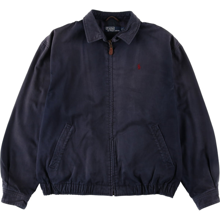 Ralph Lauren POLO by Ralph Lauren Swing Top Sports Jacket Men's M cotton navy blue type Vintage Second Hand