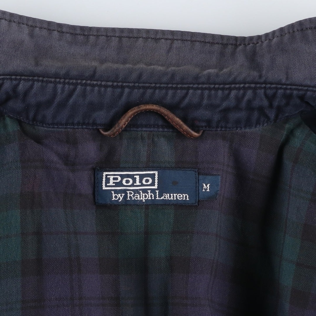 Ralph Lauren POLO by Ralph Lauren Swing Top Sports Jacket Men's M cotton navy blue type Vintage Second Hand