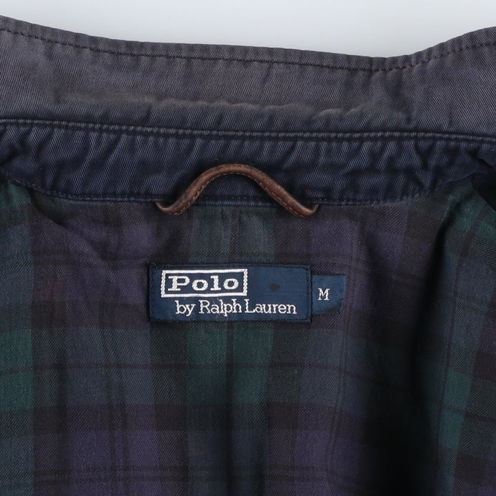 Ralph Lauren POLO by Ralph Lauren Swing Top Sports Jacket Men's M cotton navy blue type Vintage Second Hand