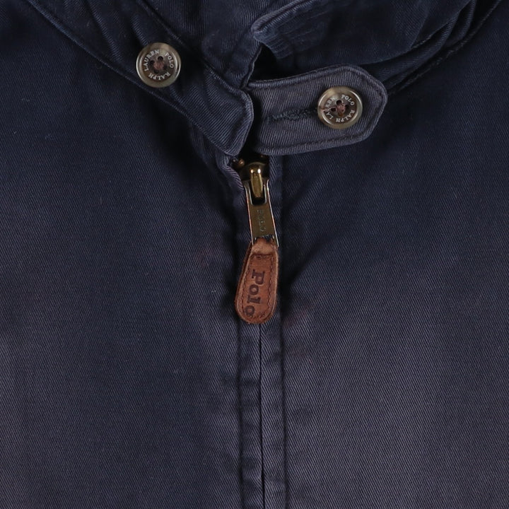 Ralph Lauren POLO by Ralph Lauren Swing Top Sports Jacket Men's M cotton navy blue type Vintage Second Hand