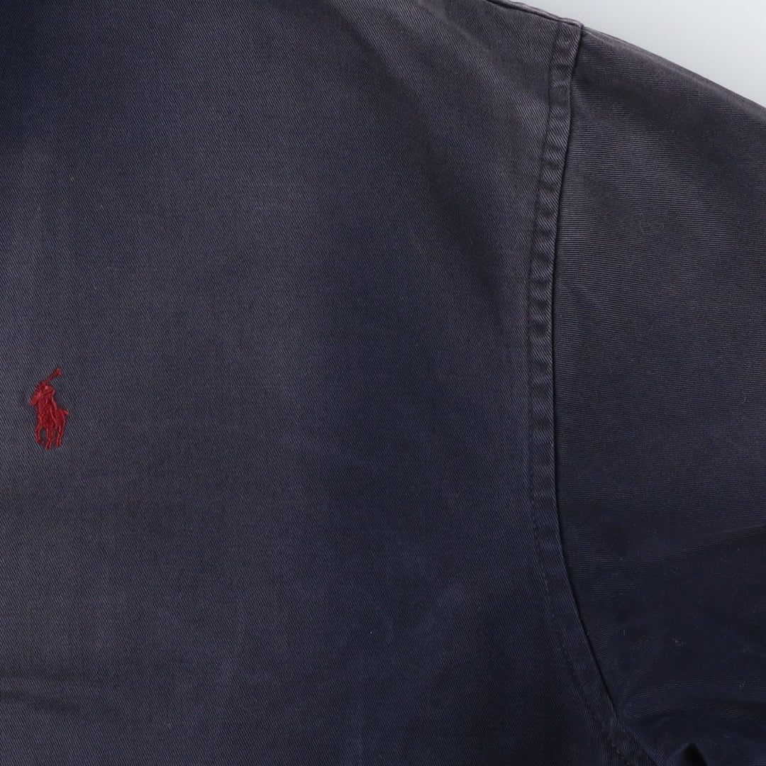 Ralph Lauren POLO by Ralph Lauren Swing Top Sports Jacket Men's M cotton navy blue type Vintage Second Hand