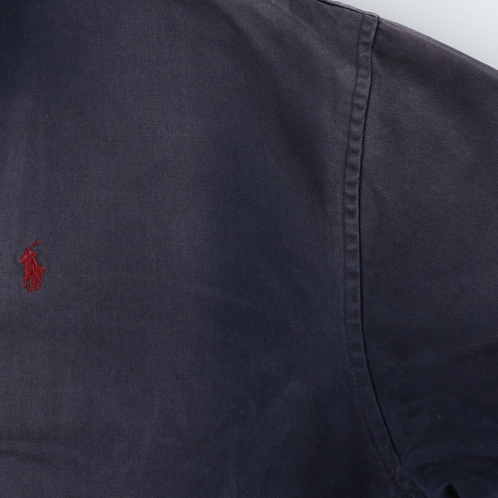 Ralph Lauren POLO by Ralph Lauren Swing Top Sports Jacket Men's M cotton navy blue type Vintage Second Hand