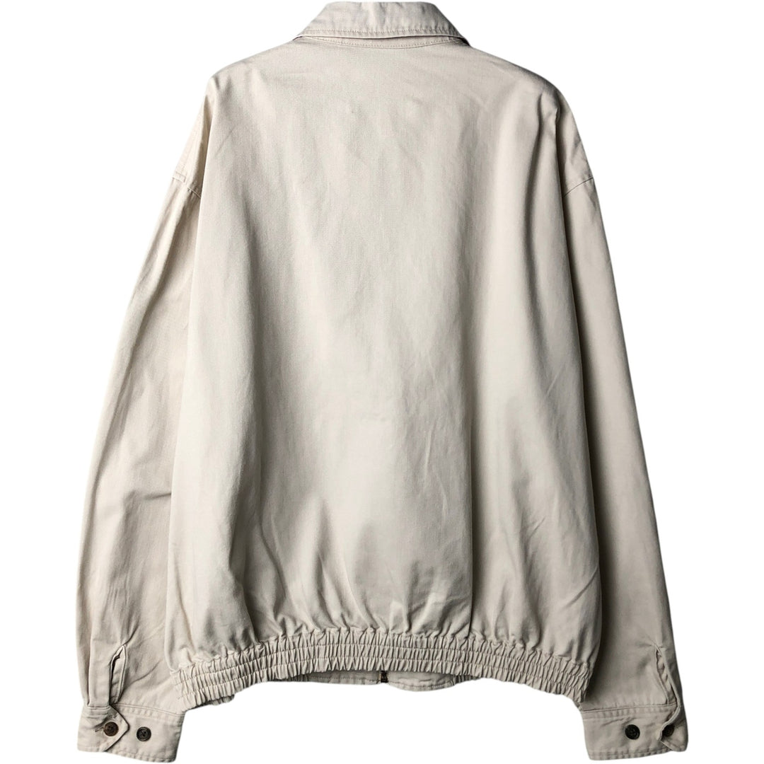 Ralph Lauren POLO by Ralph Lauren Swing Top Sports Jacket Men's M cotton unbleached Vintage Second Hand