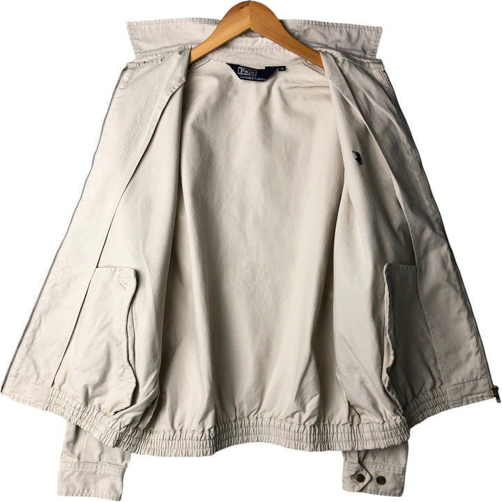 Ralph Lauren POLO by Ralph Lauren Swing Top Sports Jacket Men's M cotton unbleached Vintage Second Hand
