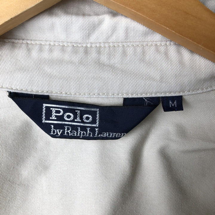 Ralph Lauren POLO by Ralph Lauren Swing Top Sports Jacket Men's M cotton unbleached Vintage Second Hand