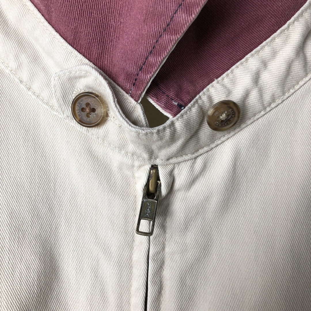 Ralph Lauren POLO by Ralph Lauren Swing Top Sports Jacket Men's M cotton unbleached Vintage Second Hand