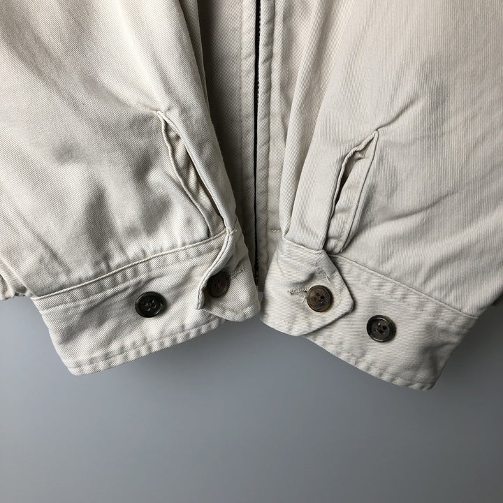Ralph Lauren POLO by Ralph Lauren Swing Top Sports Jacket Men's M cotton unbleached Vintage Second Hand