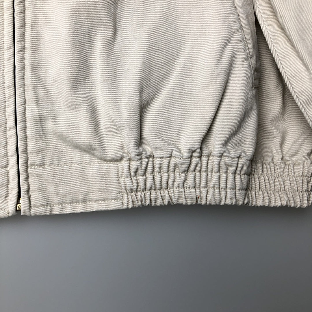 Ralph Lauren POLO by Ralph Lauren Swing Top Sports Jacket Men's M cotton unbleached Vintage Second Hand