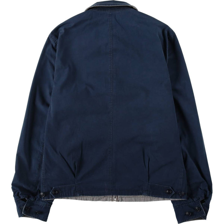 Ralph Lauren POLO by Ralph Lauren Reversible Swing Top Sports Jacket, Men's Size S (approx.) cotton gray type Vintage Second Hand