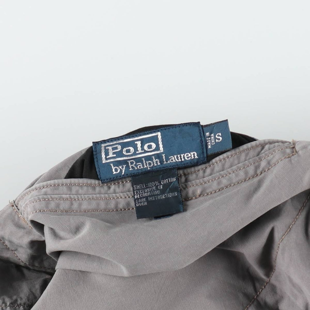 Ralph Lauren POLO by Ralph Lauren Reversible Swing Top Sports Jacket, Men's Size S (approx.) cotton gray type Vintage Second Hand
