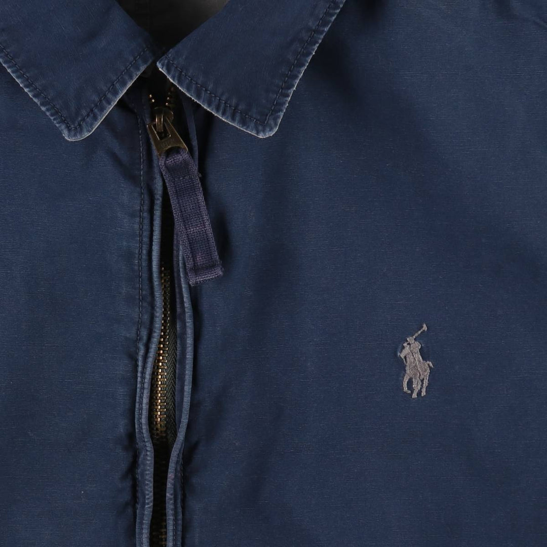 Ralph Lauren POLO by Ralph Lauren Reversible Swing Top Sports Jacket, Men's Size S (approx.) cotton gray type Vintage Second Hand