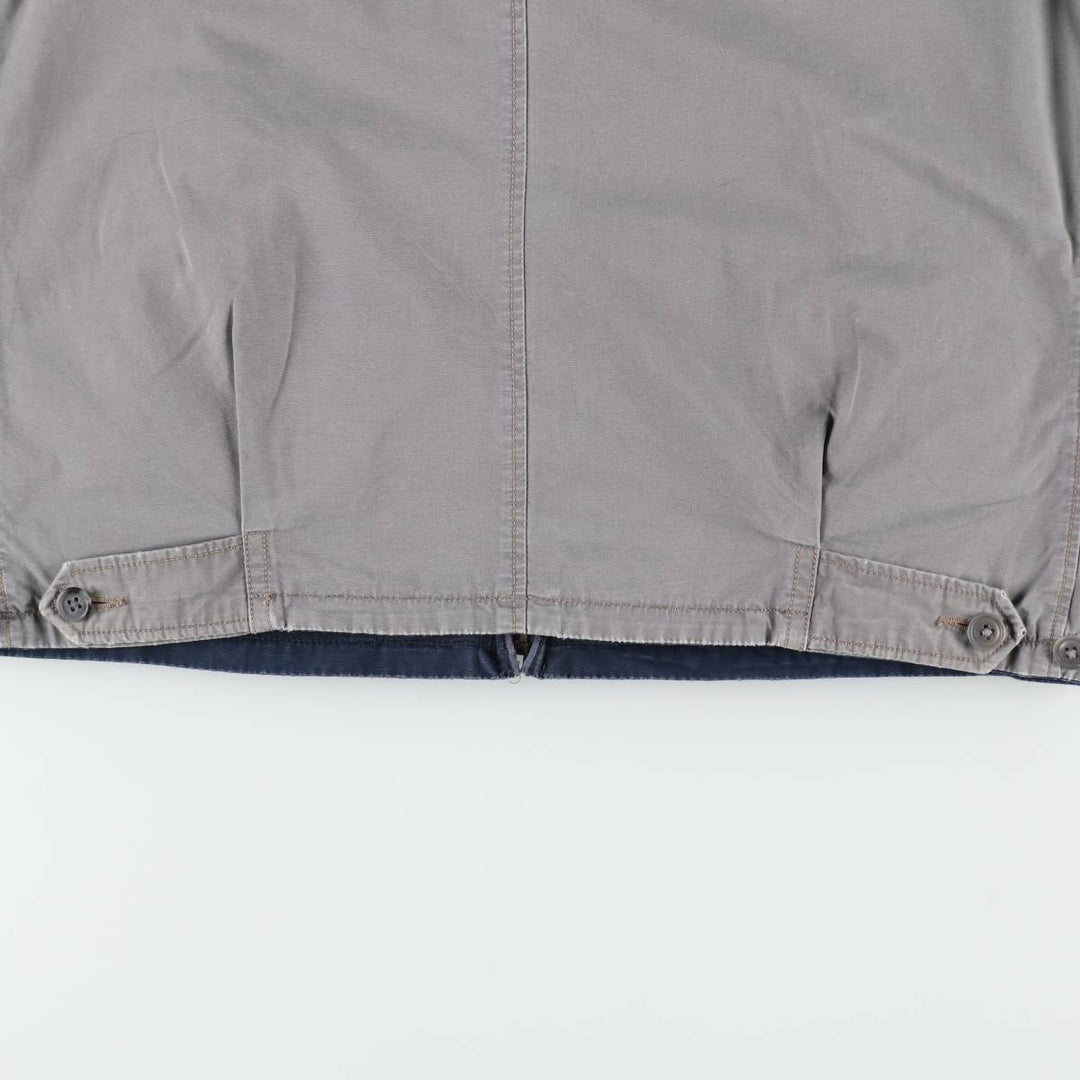 Ralph Lauren POLO by Ralph Lauren Reversible Swing Top Sports Jacket, Men's Size S (approx.) cotton gray type Vintage Second Hand