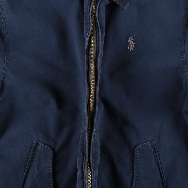 Ralph Lauren POLO by Ralph Lauren Reversible Swing Top Sports Jacket, Men's Size S (approx.) cotton gray type Vintage Second Hand