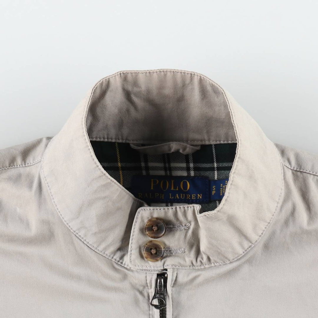 Ralph Lauren POLO RALPH LAUREN Harrington Jacket, Swing Top, Men's Size Small cotton gray type Vintage Second Hand
