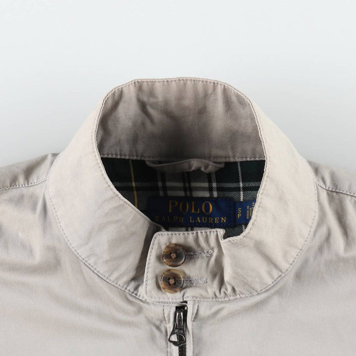 Ralph Lauren POLO RALPH LAUREN Harrington Jacket, Swing Top, Men's Size Small cotton gray type Vintage Second Hand