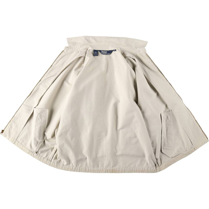 Ralph Lauren POLO by Ralph Lauren Swing Top Sports Jacket Men's M cotton ivory Vintage Second Hand