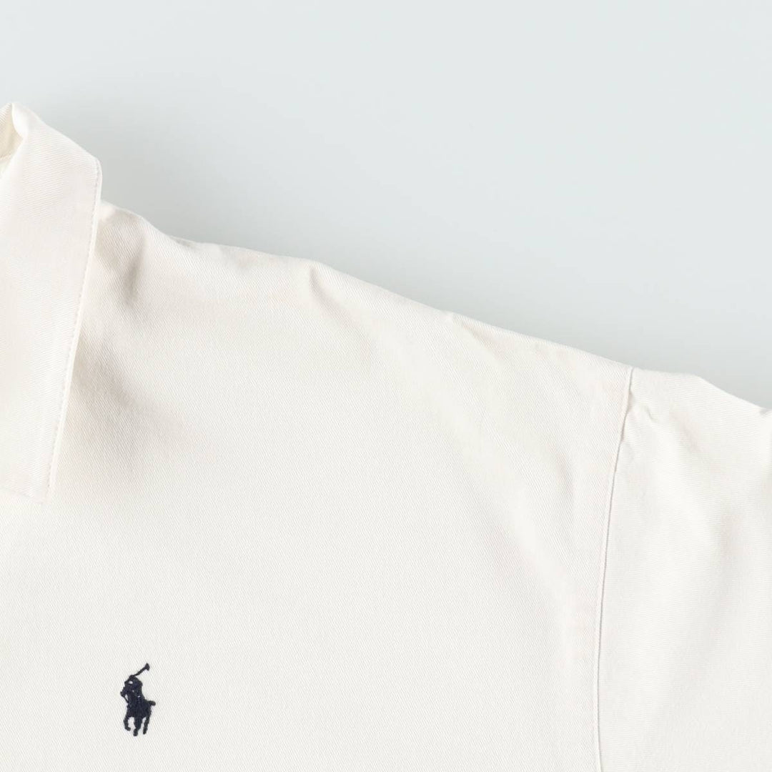 Ralph Lauren POLO by Ralph Lauren Swing Top Sports Jacket Men's L size cotton white type Vintage Second Hand