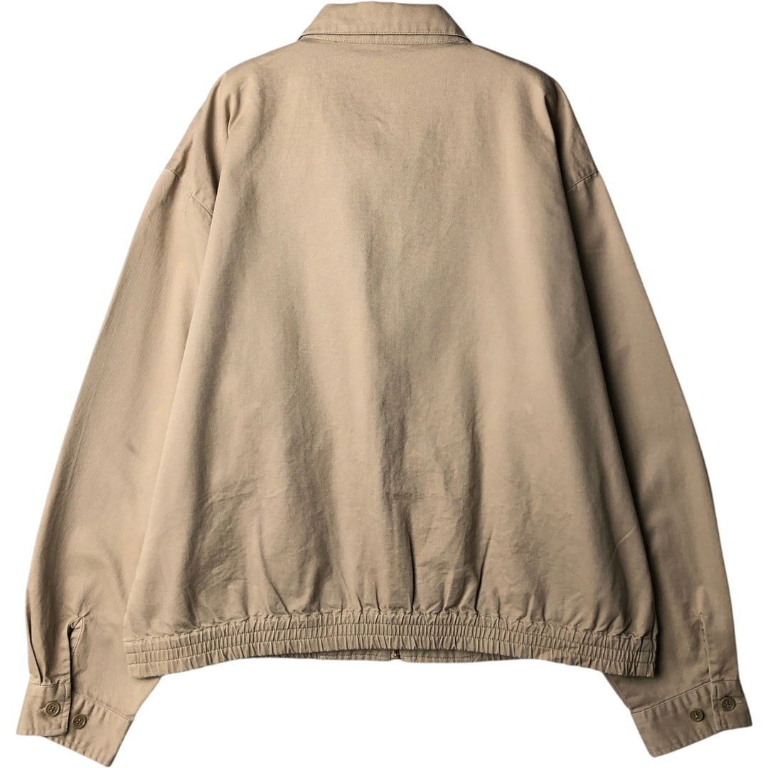 Ralph Lauren POLO by Ralph Lauren Swing Top Sports Jacket Men's L size cotton Khaki type beige Vintage Second Hand
