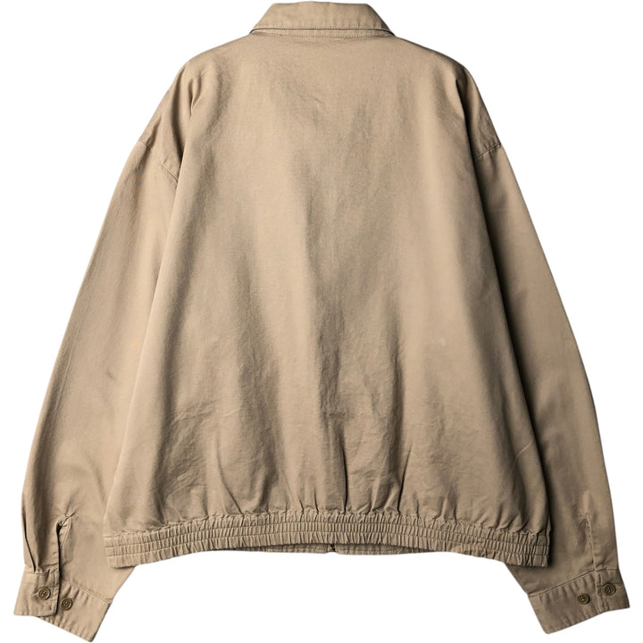 Ralph Lauren POLO by Ralph Lauren Swing Top Sports Jacket Men's L size cotton Khaki type beige Vintage Second Hand