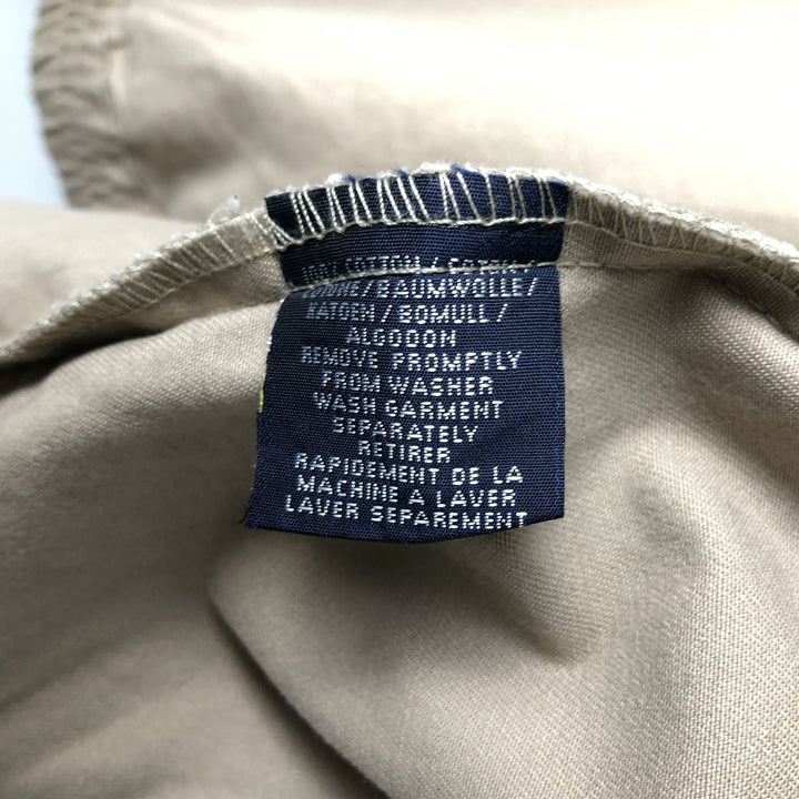 Ralph Lauren POLO by Ralph Lauren Swing Top Sports Jacket Men's L size cotton Khaki type beige Vintage Second Hand