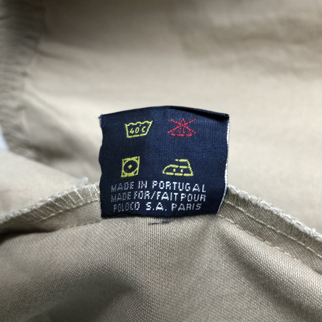 Ralph Lauren POLO by Ralph Lauren Swing Top Sports Jacket Men's L size cotton Khaki type beige Vintage Second Hand