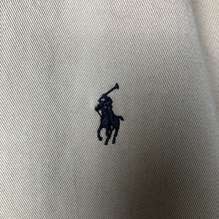 Ralph Lauren POLO by Ralph Lauren Swing Top Sports Jacket Men's L size cotton Khaki type beige Vintage Second Hand