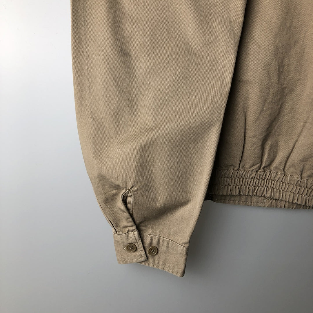 Ralph Lauren POLO by Ralph Lauren Swing Top Sports Jacket Men's L size cotton Khaki type beige Vintage Second Hand