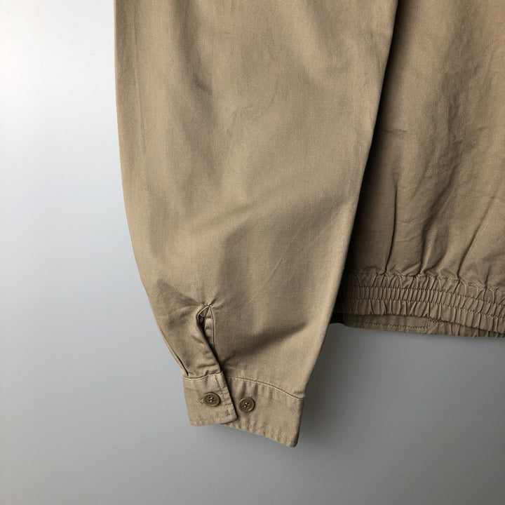 Ralph Lauren POLO by Ralph Lauren Swing Top Sports Jacket Men's L size cotton Khaki type beige Vintage Second Hand